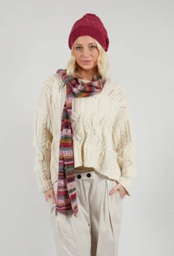 Butapana Scarves^Textile Wool Scarf in Orchid
