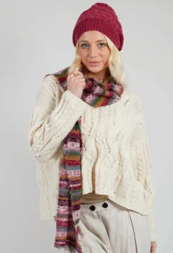 Butapana Scarves^Textile Wool Scarf in Orchid