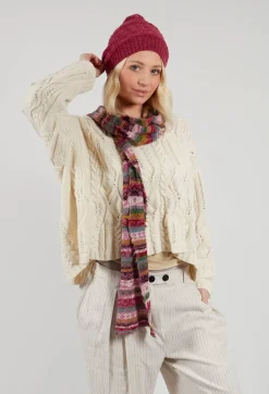 Butapana Scarves^Textile Wool Scarf in Orchid