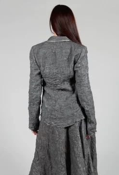 Marc Point Jackets^Textured Blazer in Grey