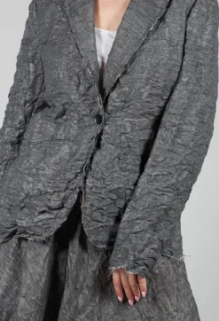 Marc Point Jackets^Textured Blazer in Grey
