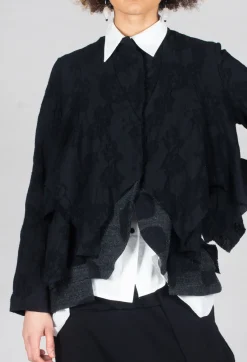 Bread and Butter Jackets^Textured Jacket in Black