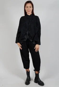 Bread and Butter Jackets^Textured Jacket in Black