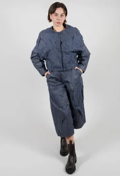 Stefano Mortari Jackets^Textured Jacket in Blue