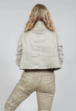 Rundholz Mainline Jackets^Textured Jacket in Straw Cloud
