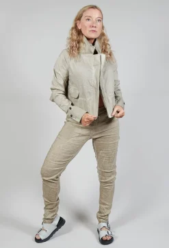 Rundholz Mainline Jackets^Textured Jacket in Straw Cloud