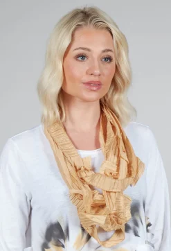 Tadashi Necklaces^Textured Long Necklace in Gold