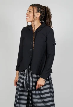 Pluslavie Jackets^The Cut Blazer in Black