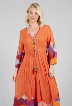 Rene Derhy Dresses^Theatral Dress in Orange
