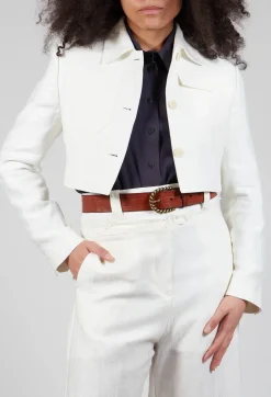 Campomaggi Belts^Thick Belt in Cognac
