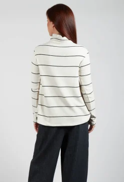 Operificio Neirami Jumpers^Thin Stripe Jumper in Nera