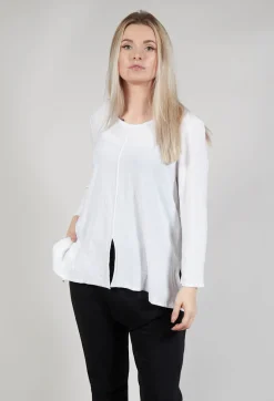 Philomena Christ Jumpers^Tie Back Long Sleeve Top in White