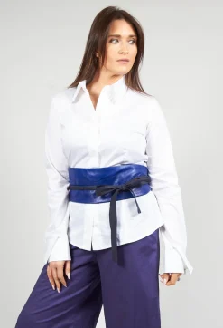 Malloni Belts^Tie Belt in Bluette