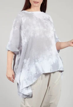 Moyuru Shirts & Blouses^Tie Dye Effect Crinke Shirt in White