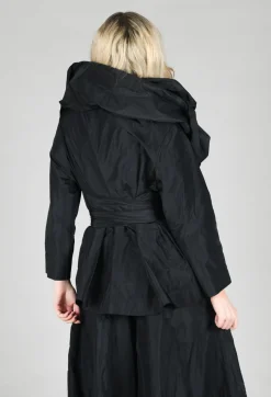 Bize Jackets^Tiered Jacket in Black