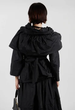 Bize Jackets^Tiered Jacket in Black
