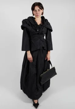 Bize Jackets^Tiered Jacket in Black
