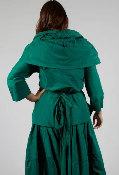Bize Jackets^Tiered Jacket in Green