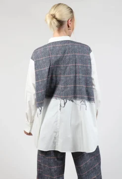 Elemente Clemente Shirts & Blouses^Timani Blouse in Night orange Check