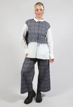 Elemente Clemente Shirts & Blouses^Timani Blouse in Night orange Check