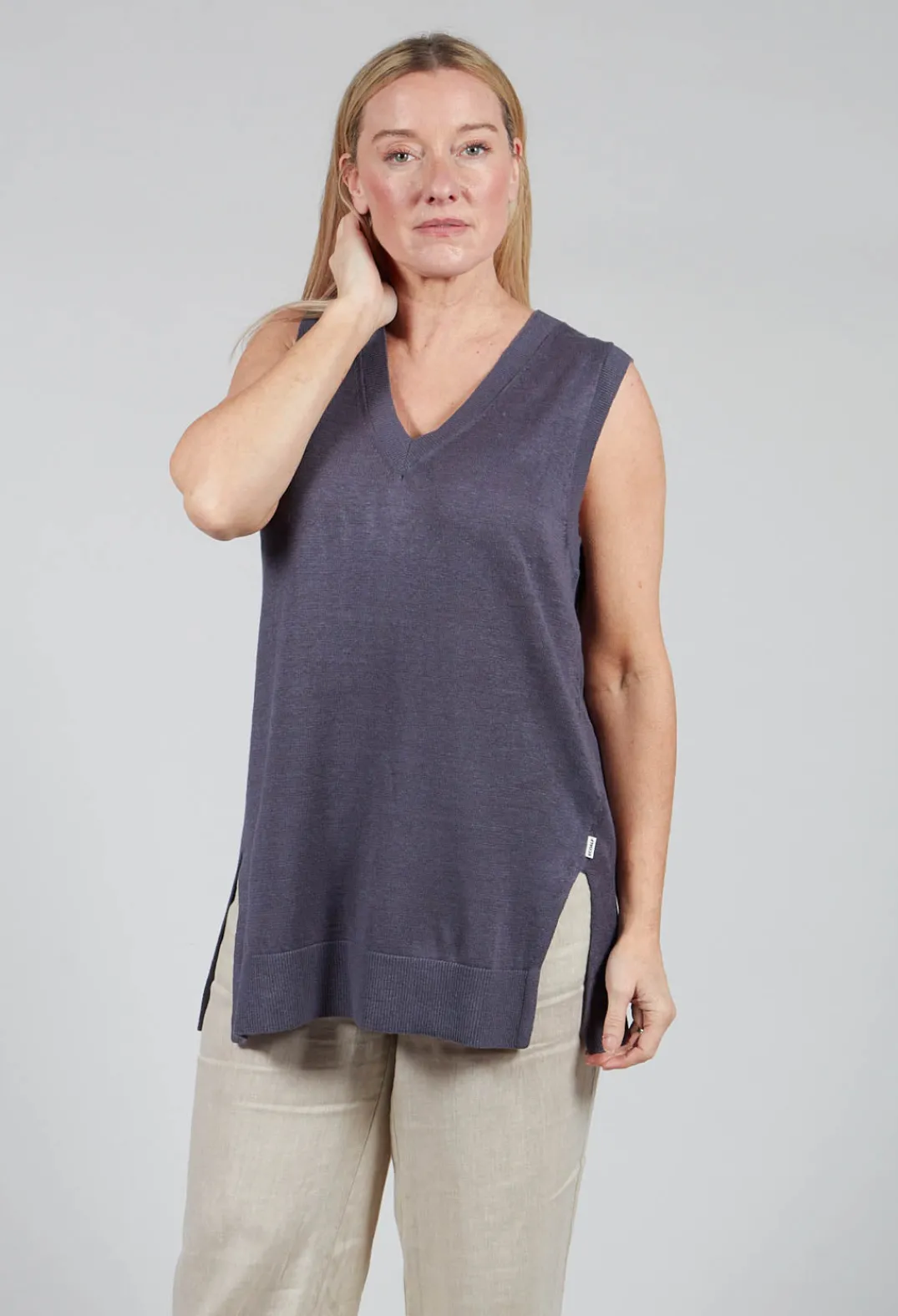 Ecoalf Jumpers^Tomilloalf Knit in Grey Blue