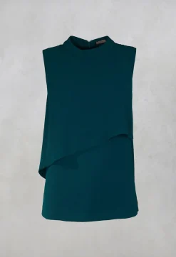 Maliparmi Co-ords & Suits^Top in Verde Bottiglia