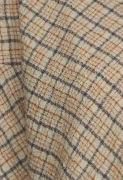Album Di Famiglia Shirts & Blouses^Top with Tartan Wool in Beige