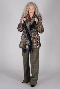 Beatrice B Shirts & Blouses^Torre Collared Blouse in Olio Yellow