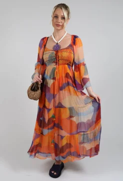 Rene Derhy Dresses^Touloulou Dress in Orange