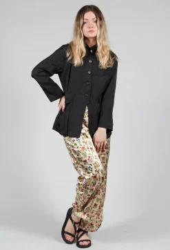 Aleksandr Manamis Jackets^Treasury Pleat Jacket in Black