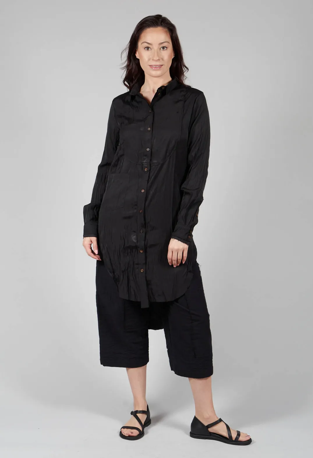 Aleksandr Manamis Shirts & Blouses^Treasury Tongue Shirt in Black