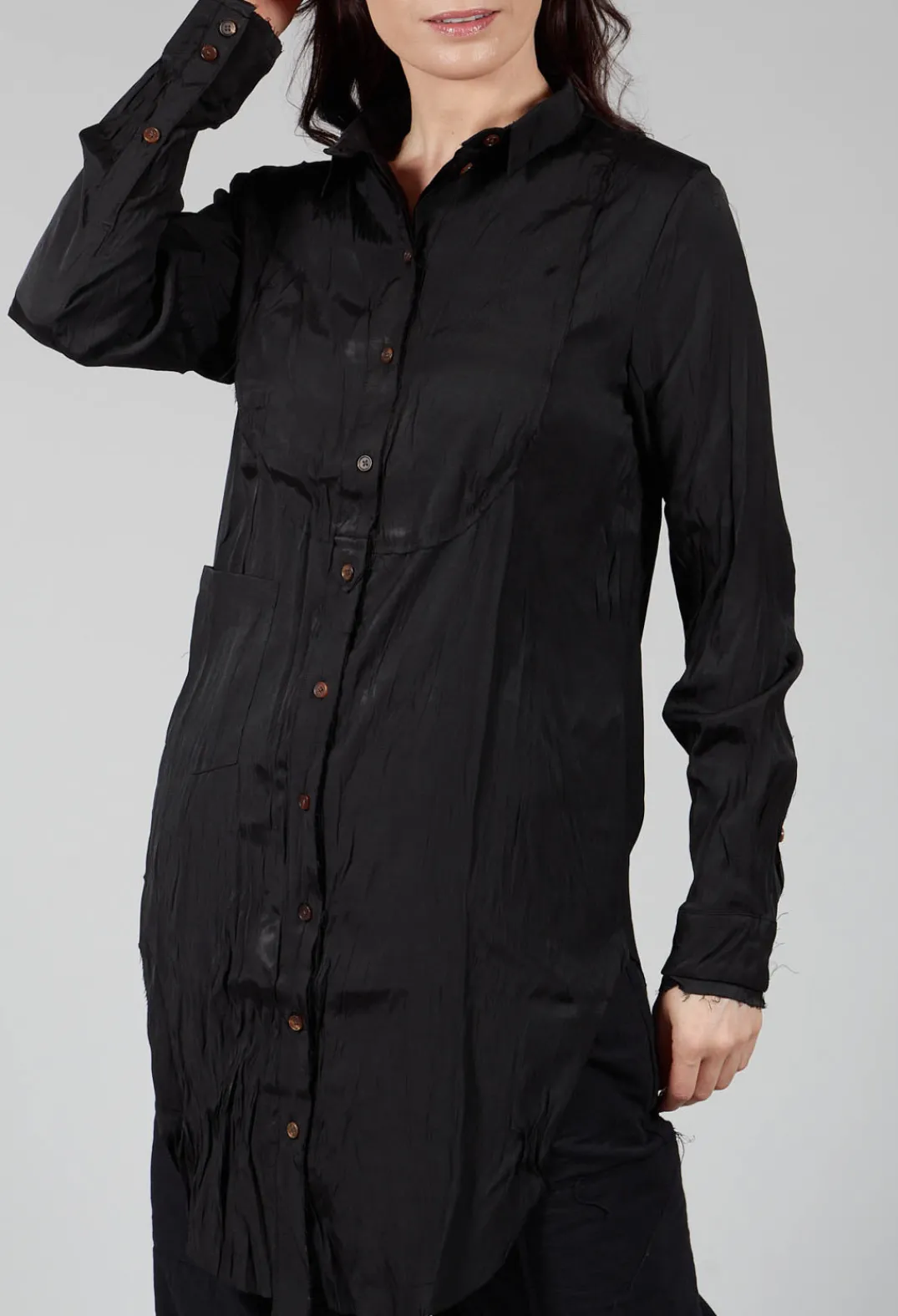 Aleksandr Manamis Shirts & Blouses^Treasury Tongue Shirt in Black