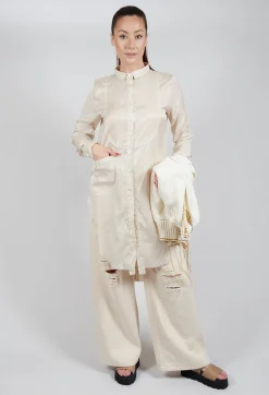 Aleksandr Manamis Shirts & Blouses^Treasury Tongue Shirt in Cream