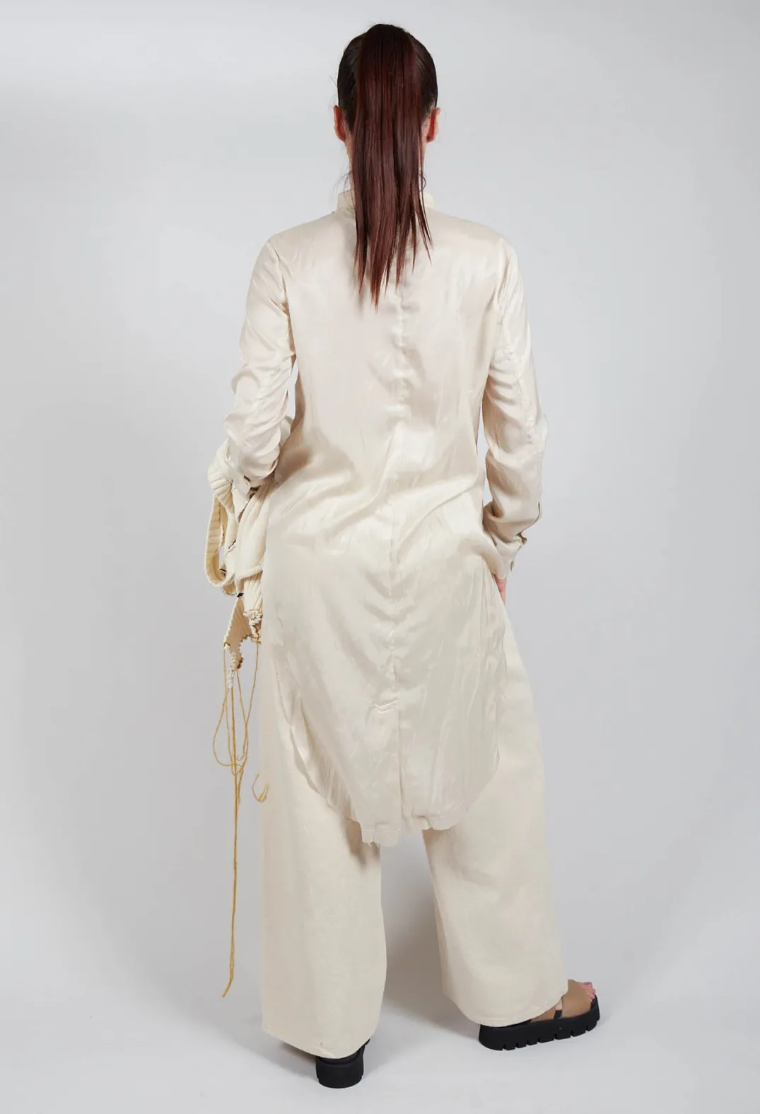 Aleksandr Manamis Shirts & Blouses^Treasury Tongue Shirt in Cream