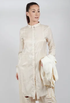 Aleksandr Manamis Shirts & Blouses^Treasury Tongue Shirt in Cream