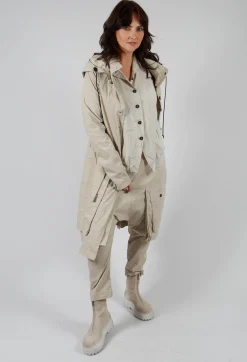 Rundholz Dip Coats^Trench Coat in Eraser