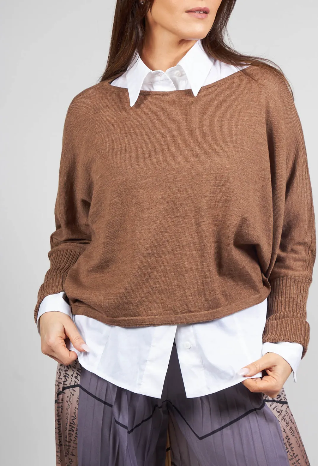 Malloni Jumpers^Tricot Colin in Cerotto