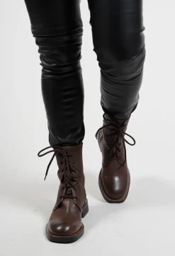 Malloni Boots^Tronchetto Fuco Boots in Moro