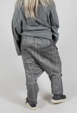 Rundholz Dip Trousers^Trousers with Statement Pockets in Pencil Cloud