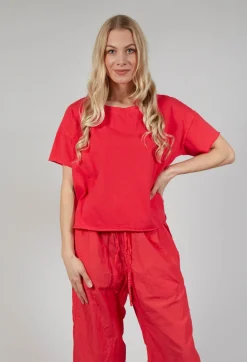 Album Di Famiglia Tops^T-Shirt HC in Poppy Red