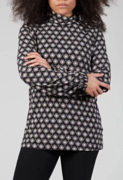 Maliparmi T-shirts^T-Shirt in Nero Beige