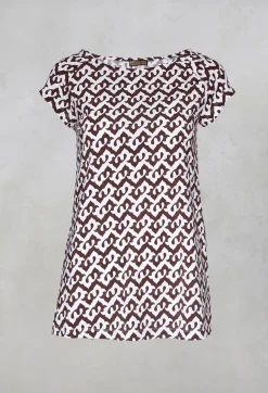 Maliparmi T-shirts^T-Shirt in Testa Moro / Natural