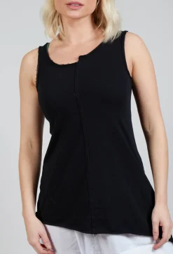 Pal Offner Tops^T-Shirt Overlay Top in Black