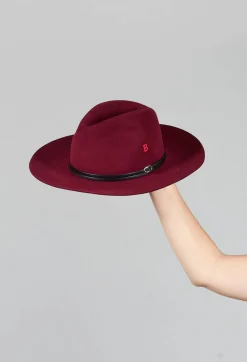My Bob Hats^Tuileries Hat in Burgundy