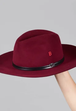 My Bob Hats^Tuileries Hat in Burgundy