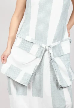 Rundholz Black Label Dresses^Tulip Dress with Feature Pockets in Grey Print