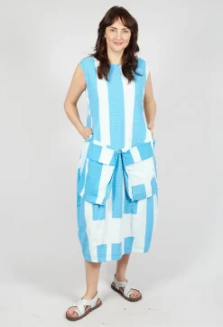 Rundholz Black Label Dresses^Tulip Dress with Feature Pockets in Malibu Print