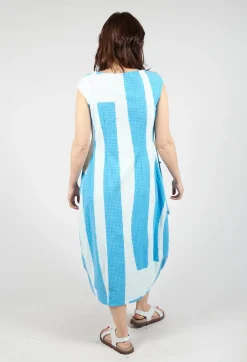 Rundholz Black Label Dresses^Tulip Dress with Feature Pockets in Malibu Print