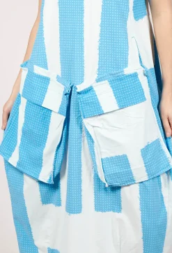 Rundholz Black Label Dresses^Tulip Dress with Feature Pockets in Malibu Print