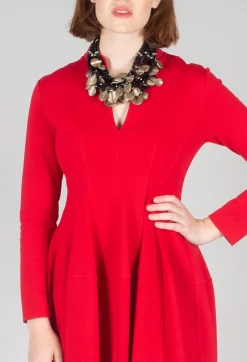 Mei Meij Dresses^Tulip Hem Dress in Marlboro